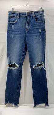 Women's 28 HALE heavy distressed jeans